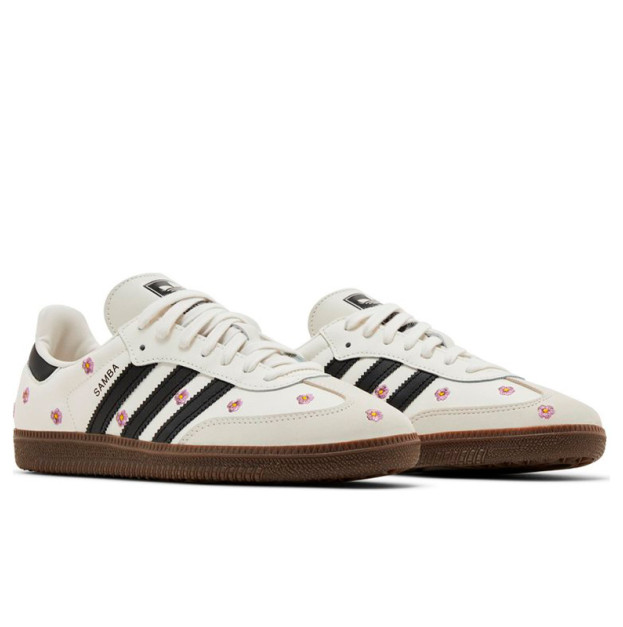 Adidas Samba White Floral Embroidery IF4398