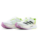 Кросівки Adidas Adizero Boston 12 White Black Green Spark IG3328 Різнокольорові