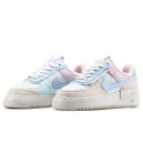 Кросівки Nike Air Force 1 Shadow White Glacier Blue Ghost Різнокольорові