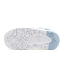 Кросівки Jordan 4 x Off-White Blue Блакитний