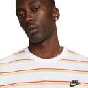 Футболки Футболка Nike TEE CLUB STRIPE DZ2985-100 Білий