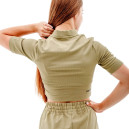 Футболки Футболка тренувальна Nike NSW TOP SS RIB SU FJ5253-276 Оливковий