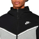 Кофти Кофта Nike TCH FLC HOODIE FZ WR CU4489-016 Чорний/сірий
