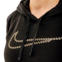 Кофти Кофта Nike NS PE CLB FLC SHINE OS PO FB8763-010 Чорний