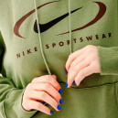 Кофти Кофта Nike NS FLC OS PO HD SWSH FN7698-386 Оливковий