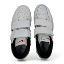 Кросівки Jordan 1 Retro Low Double Strap White Black Чорний/білий