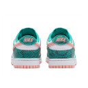 Кроссовки Nike Dunk Low Teal Snakeskin DR8577-300 Бирюзовый