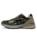 Кросівки New Balance 990 Khaki Blue Beige Сірий, Оливковий