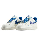 Кроссовки Nike Air Force 1 Low x BAPE White Blue Белый/синий