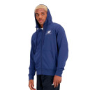 Кофти Кофта New Balance Essentials Stacked Logo FZ MJ31536NNY Cиній