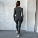 Спортивний одяг Легінси Сірі з Push-Up Ефектом Сірий