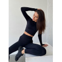 Кофти Рашгард Чорний Чорний