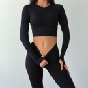 Кофти Рашгард Чорний Чорний