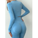 Кофти Рашгард Голубий Блакитний