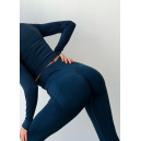 Sportswear Легінси Темно Зелені з Push-Up Ефектом Green