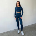 Sportswear Легінси Темно Зелені з Push-Up Ефектом Green