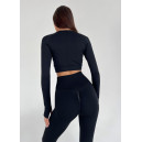 Спортивний одяг Легінси Чорні з Push-Up Ефектом Чорний