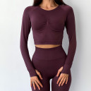 Sweatshirts Рашгард Марсал Burgundy