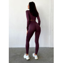 Sportswear Легінси Марсал з Push-Up Ефектом Burgundy