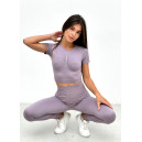 Sportswear Кроп Топ Спортивний Фіолетовий Violet