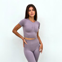 Sportswear Кроп Топ Спортивний Фіолетовий Violet