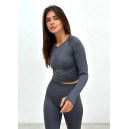 Sweatshirts Рашгард Темно Сірий Grey