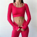 Sweatshirts Рашгард Червоний в Рубчик Red