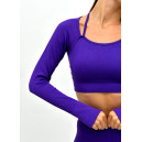 Sweatshirts Рашгард Фіолетовий в Рубчик Violet