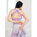 Sportswear Топ Спортивний Фіолетовий з Візерунком Violet