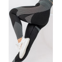 Sportswear Легінси Чорно Білі з Візерунком Black