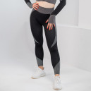 Sportswear Легінси Чорно Білі з Візерунком Black