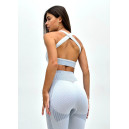 Sportswear Топ Спортивний Білий з Візерунком White