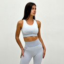 Sportswear Топ Спортивний Білий з Візерунком White
