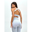 Спортивний одяг Легінси Білі з Візерунком Білий