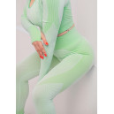 Спортивний одяг Легінси Салатові з Візерунком Зелений