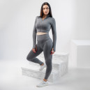 Sportswear Комплект Легінси + Рашгард Сірий Grey