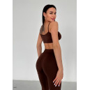 Спортивний одяг Легінси Коричневі Коричневий