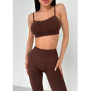 Спортивний одяг Легінси Коричневі Коричневий