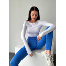 Sportswear Легінси Сині в Рубчик з Push-Up Ефектом Blue