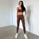 Sportswear Легінси Коричневі зі Штрипками Brown