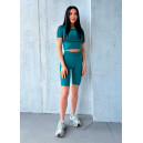 Shorts Велосипедки Темно Бірюзові Turquoise