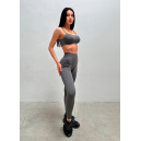 Спортивний одяг Топ Спортивний Сірий Сірий