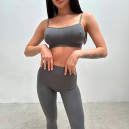 Спортивний одяг Топ Спортивний Сірий Сірий