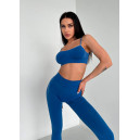 Спортивний одяг Топ Спортивний Синій Cиній