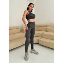 Sportswear Топ Спортивний Сірий в Рубчик Grey