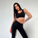 Спортивная одежда Топ Спортивний Чорний Черный