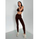 Спортивний одяг Топ Спортивний Коричневий Коричневий