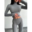 Кофти Водолазка Сіра Сірий