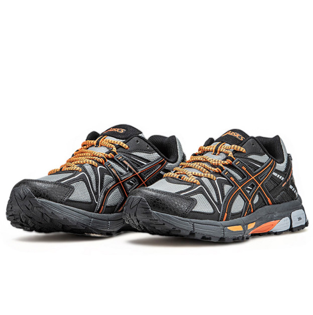 Asics Gel-Kahana 8 Black Grey Orange