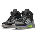 Кросівки Adidas Terrex Swift R3 Mid Gore-Tex Winter Termo Black Grey Чорний/сірий